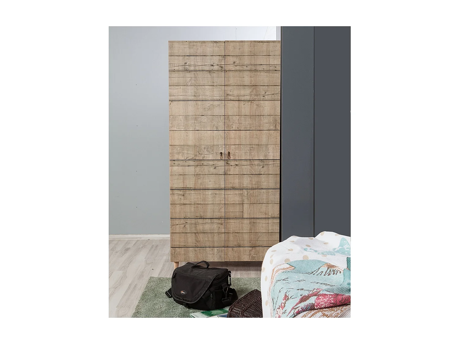 Armario Stil-728 sonoma color roble 150x160x34 cm