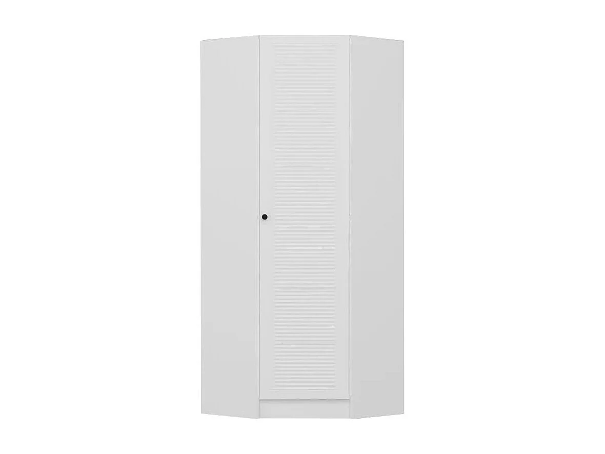 Armario Kale Corner Blinds-210 blanco persiana 74x210x52 cm
