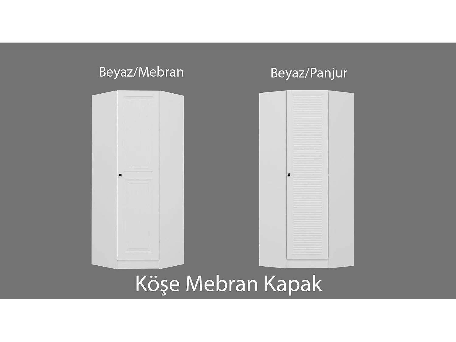 Armario Kale Corner-210 blanco 74x210x52 cm