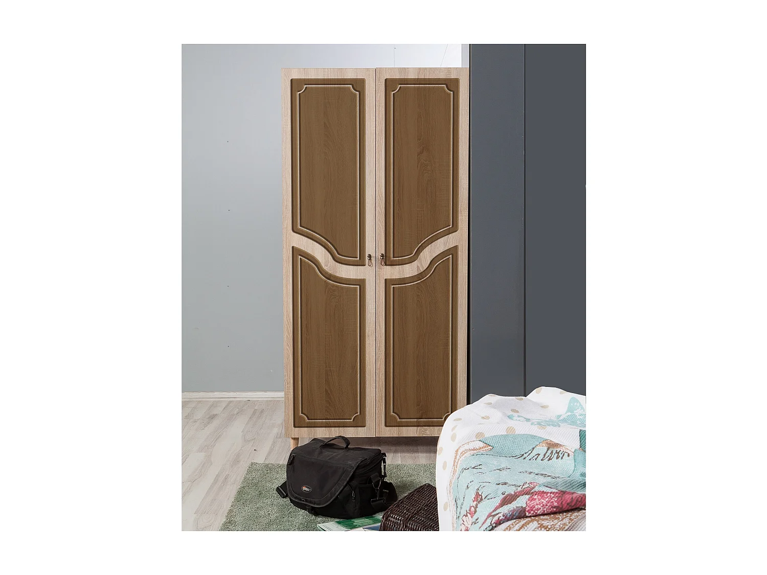 Armario Stil-622 sonoma color roble 90x192x52 cm