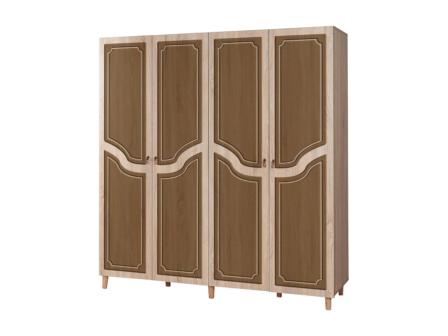 Armario İMAJ-622 sonoma color roble 180x192x52 cm