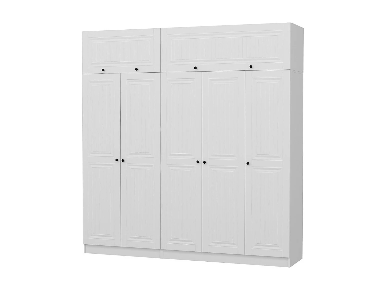 Armario Kale-5137 blanco 225x235x52 cm