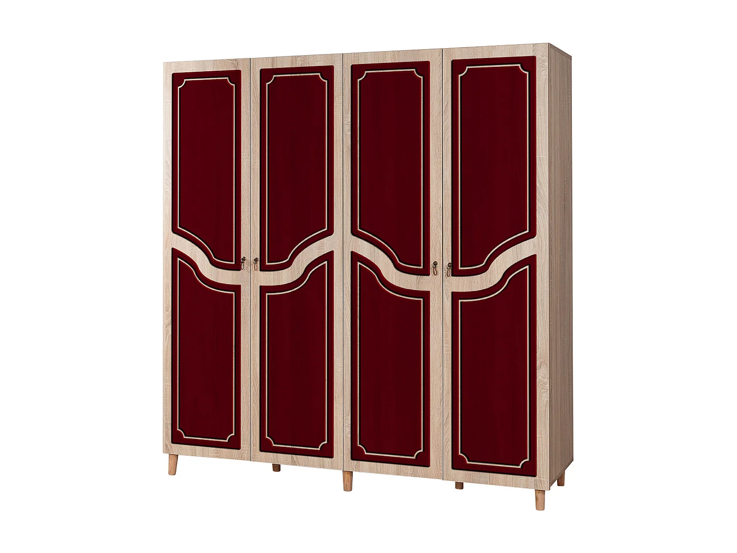 Armario İMAJ-621 sonoma color roble 180x192x52 cm