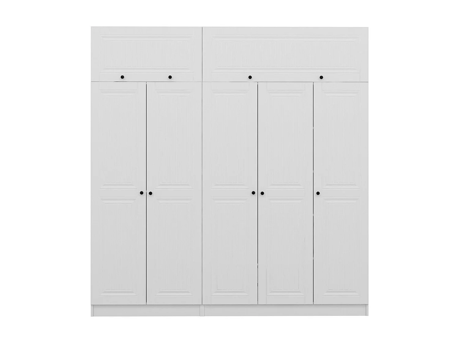 Armario Kale-5228 blanco 225x255x52 cm