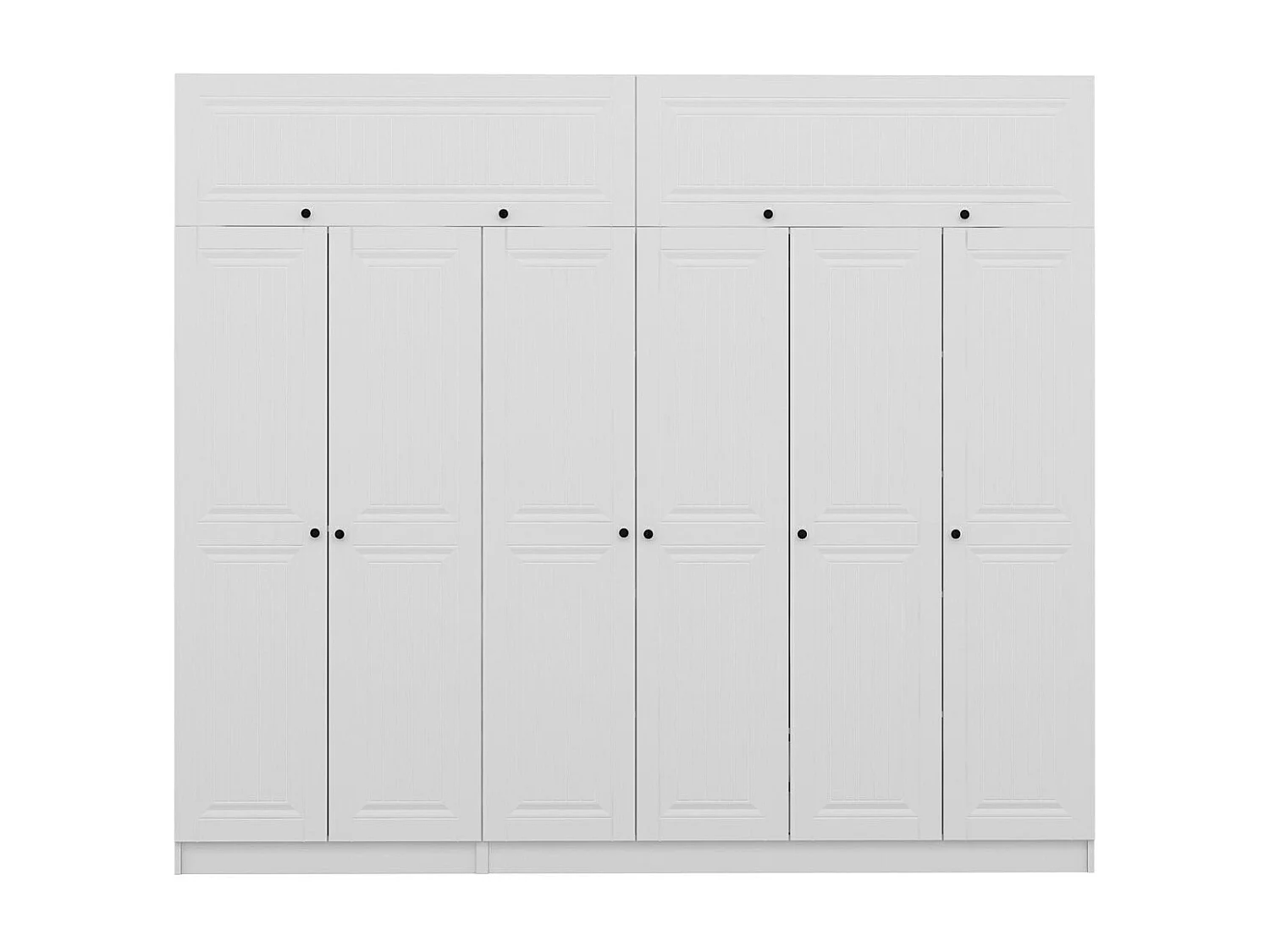 Armario Kale-5229 blanco 270x255x52 cm