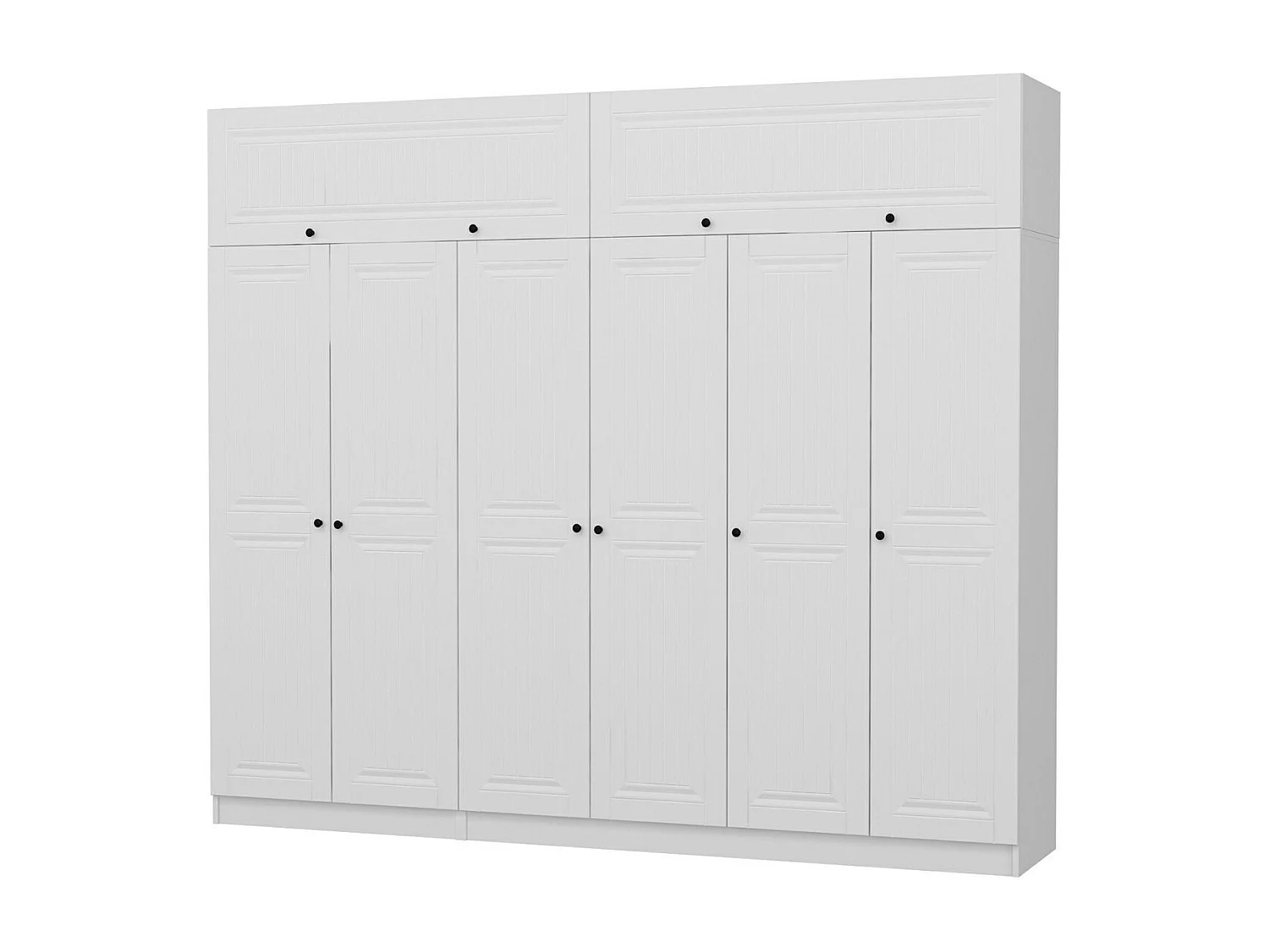 Armario Kale-5229 blanco 270x255x52 cm