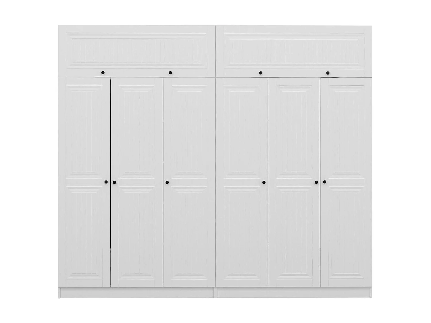 Armario Kale-5230 blanco 270x255x52 cm