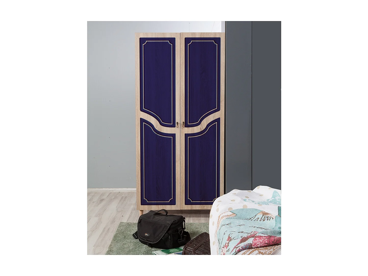 Armario Stil-620 sonoma color roble 90x192x52 cm