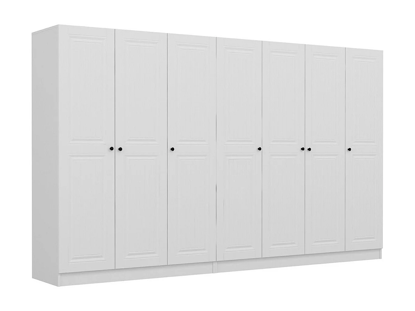 Armario Kale Mebran-4777 blanco 315x210x52 cm