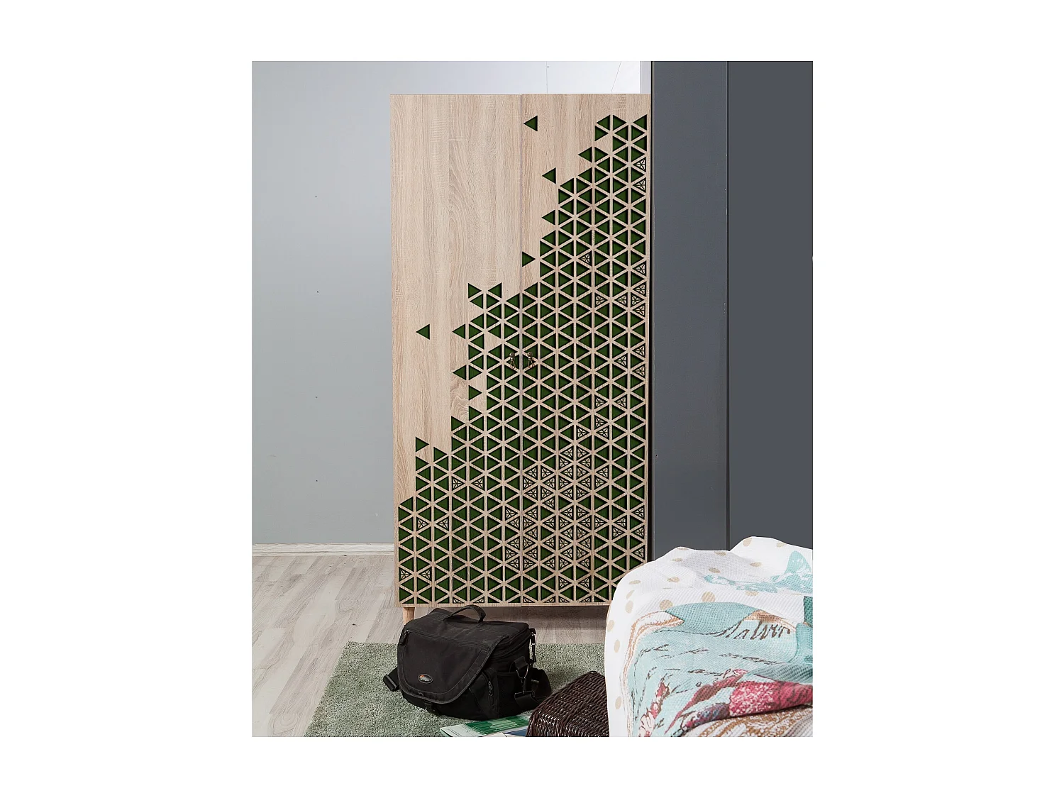 Armario Stil-121 sonoma color roble 90x192x52 cm