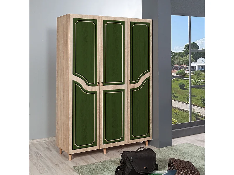 Armario MODE-623 sonoma color roble 135x192x52 cm