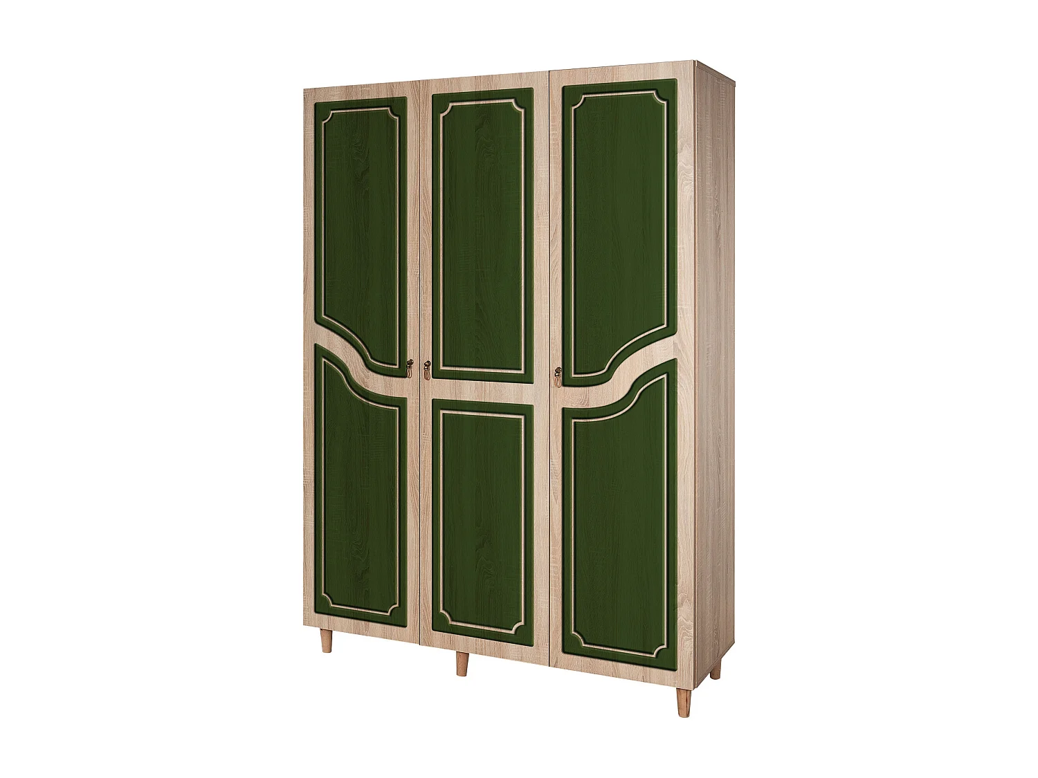 Armario MODE-623 sonoma color roble 135x192x52 cm