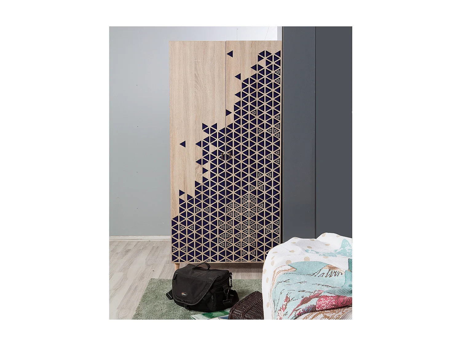 Armario Stil-123 sonoma color roble 90x192x52 cm