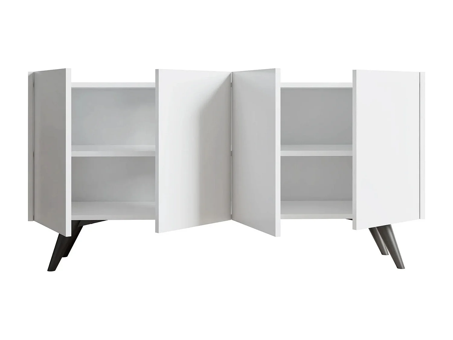 Aparador – 150 cm – Branco – MDF revestido de melamina