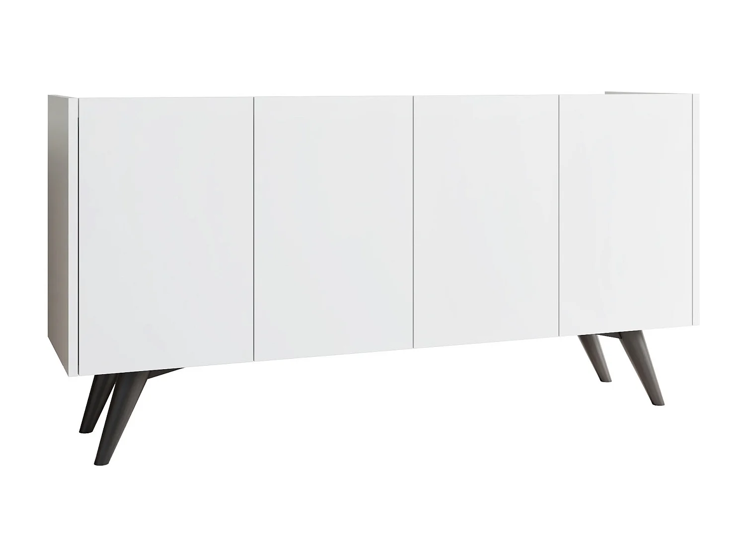 Aparador – 150 cm – Branco – MDF revestido de melamina