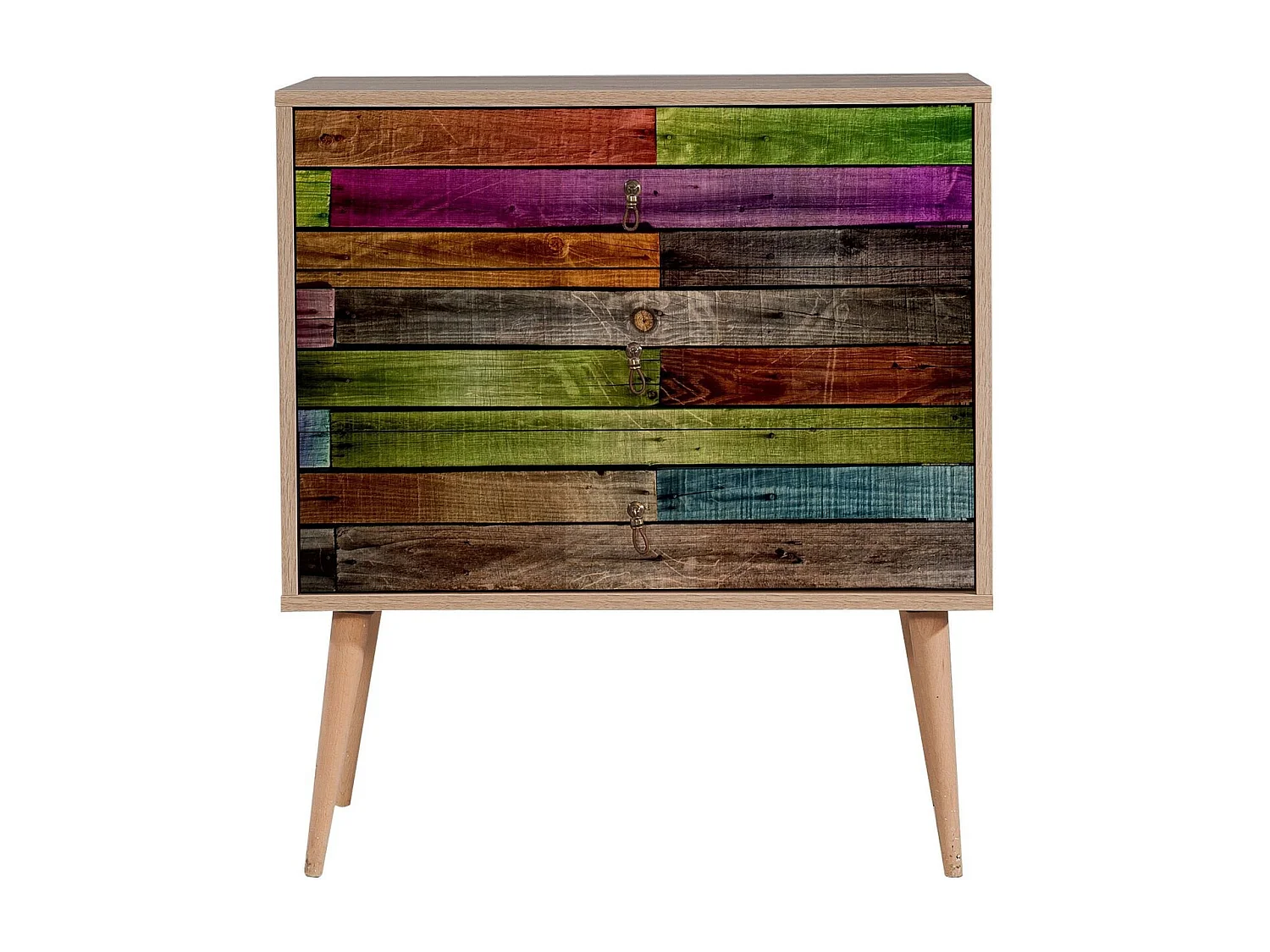 Cómoda Trio-726 sonoma color roble 80x40x90 cm