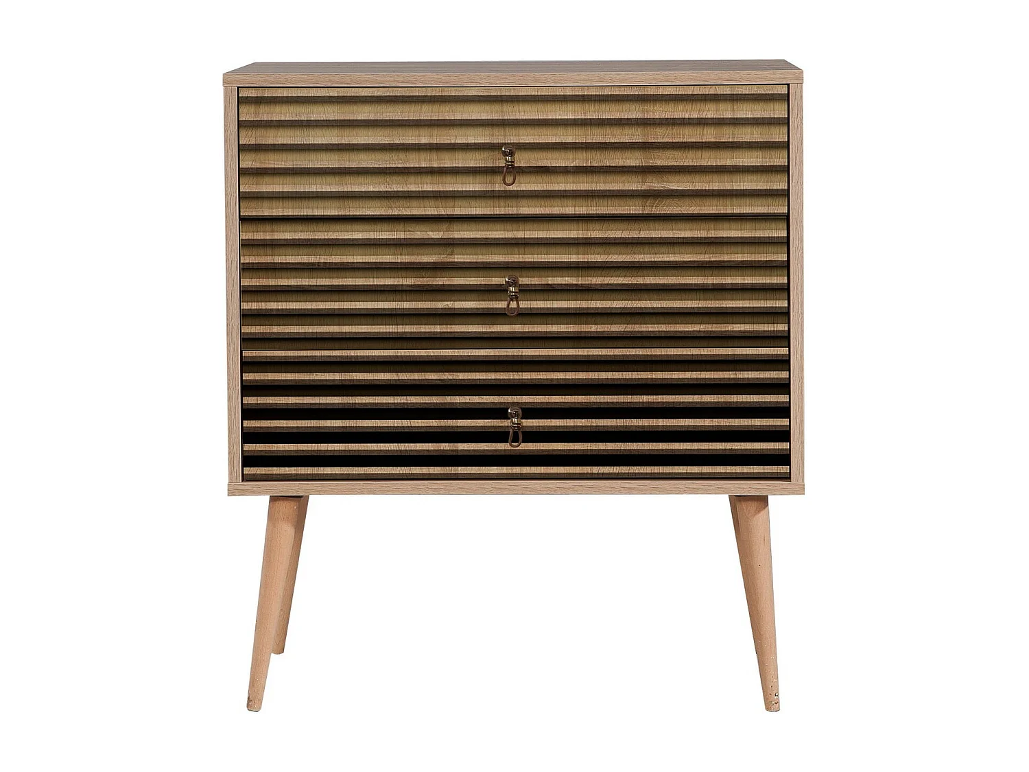 Cómoda Trio-220 sonoma color roble 80x40x90 cm