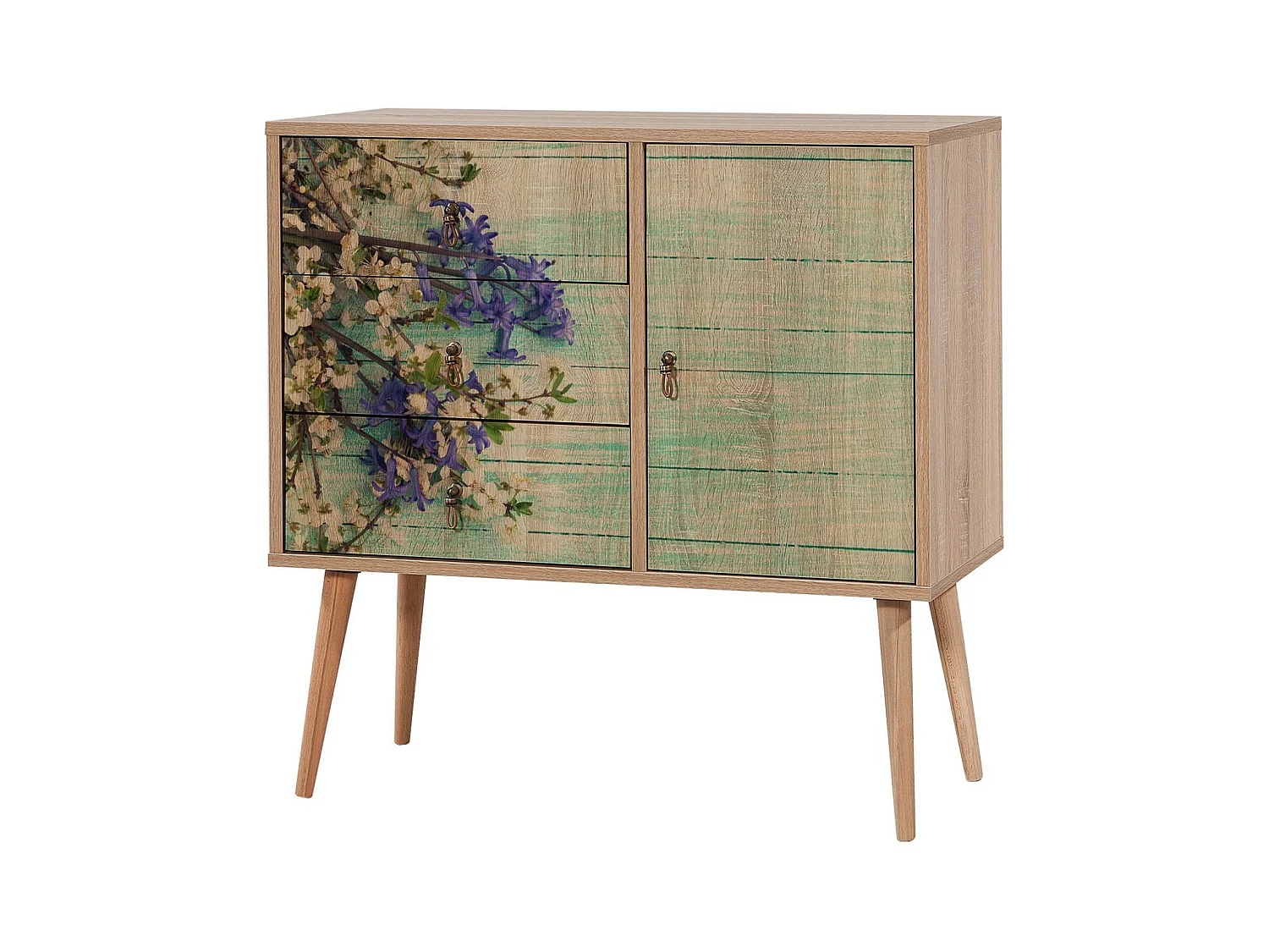 Cómoda VeryBox 727 sonoma color roble 90x40x90 cm