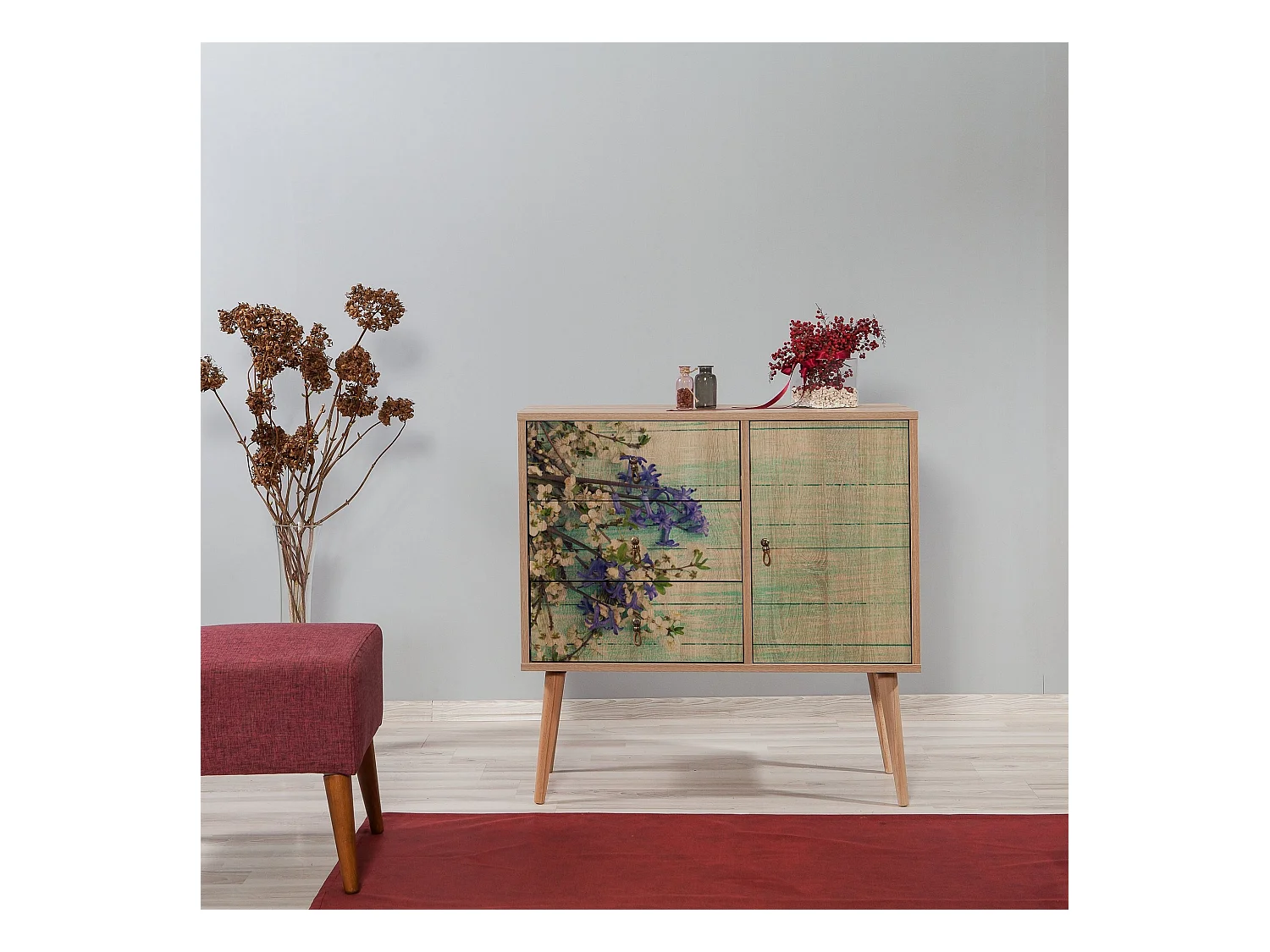 Cómoda VeryBox 727 sonoma color roble 90x40x90 cm