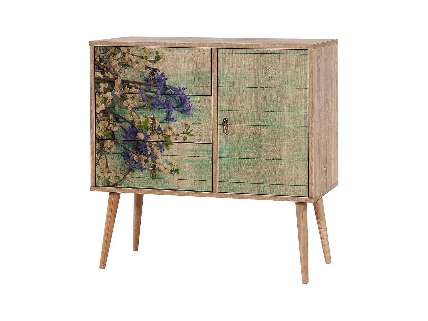 Cómoda VeryBox 727 sonoma color roble 90x40x90 cm