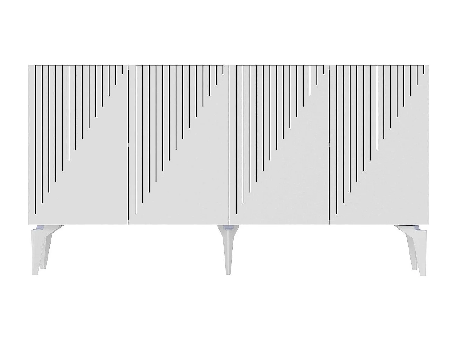 Aparador Draw Blanco 150x40x79 cm