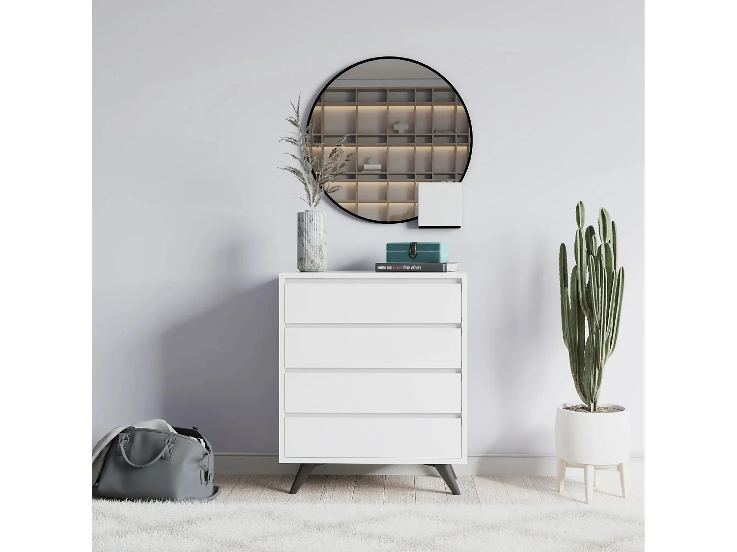 Cómoda Suvera Blanco 70x40x86 cm