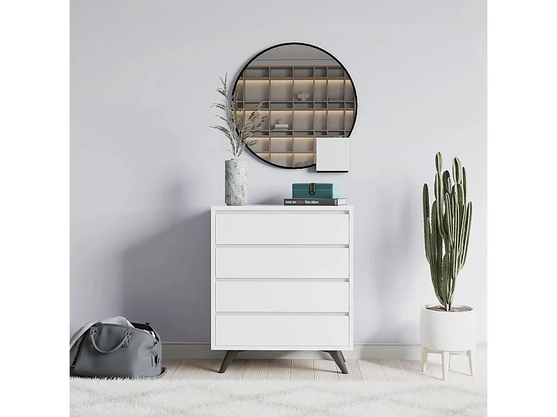 Cómoda Suvera Blanco 70x40x86 cm