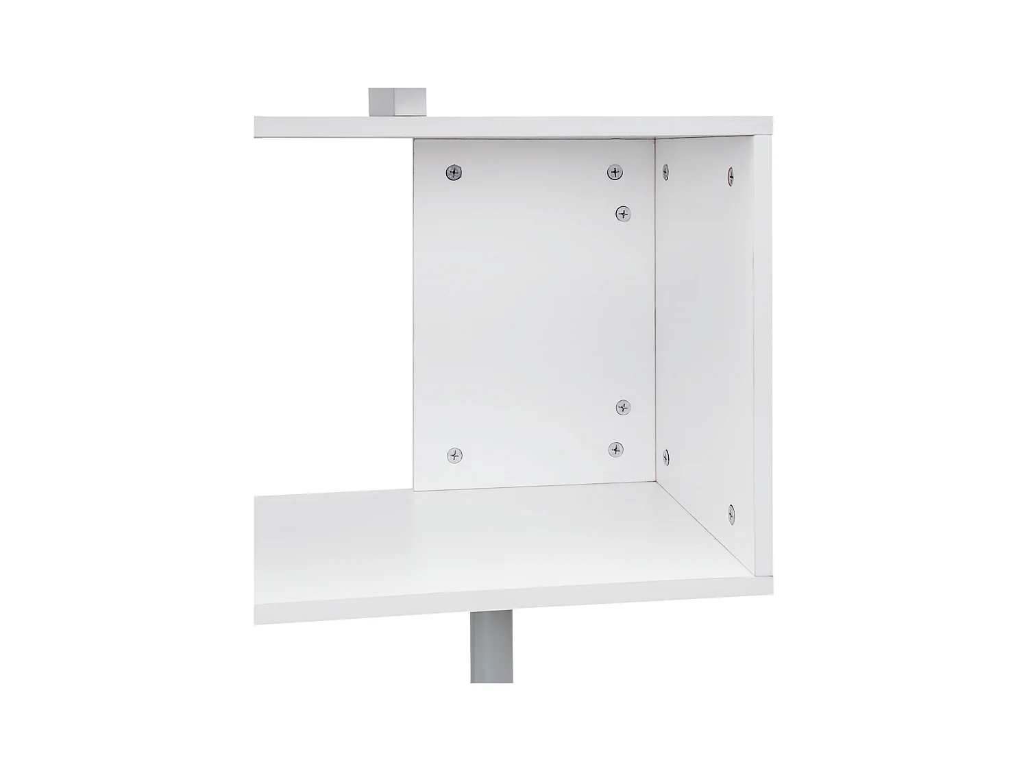 Scrivania moderna e angolare per pc da camera o ufficio