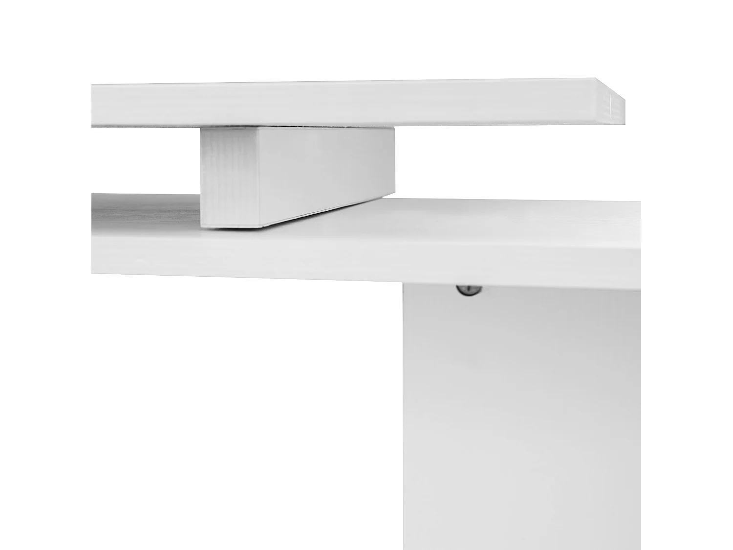 Scrivania moderna e angolare per pc da camera o ufficio