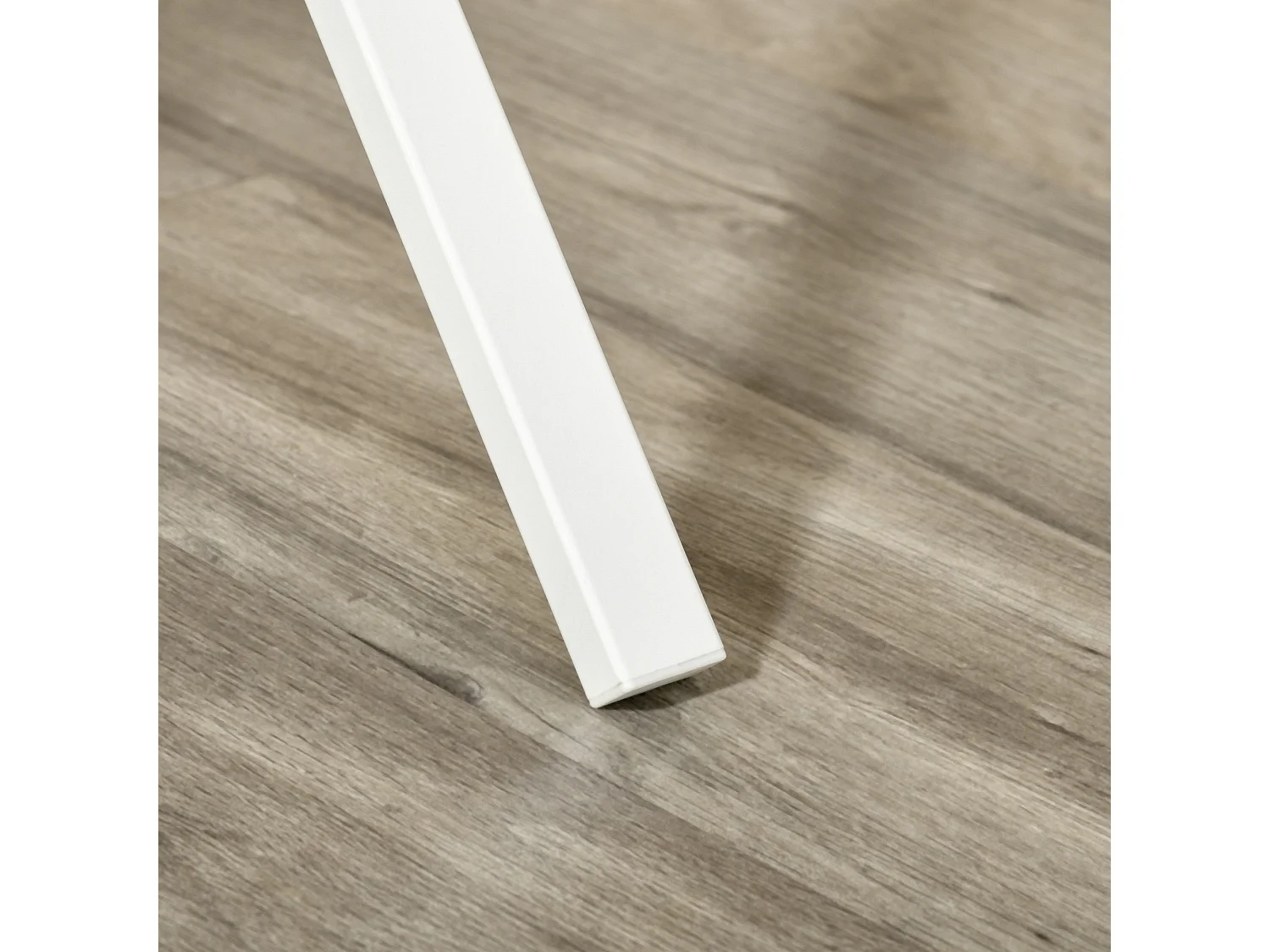 Scrivania pieghevole con mensola legno e metallo 81.5x70x84cm