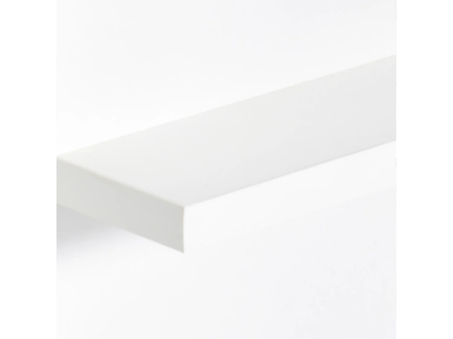 Scrivania a muro pieghevole e salvaspazio con ripiani bianco