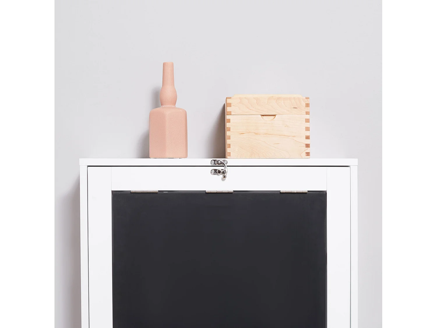 Tavolo pieghevole da parete mdf bianco