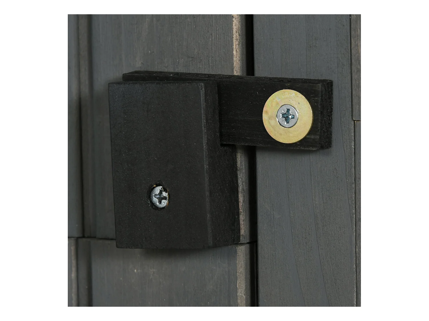 Capanno da giardino legno impermeabile 77x54.2x179cm