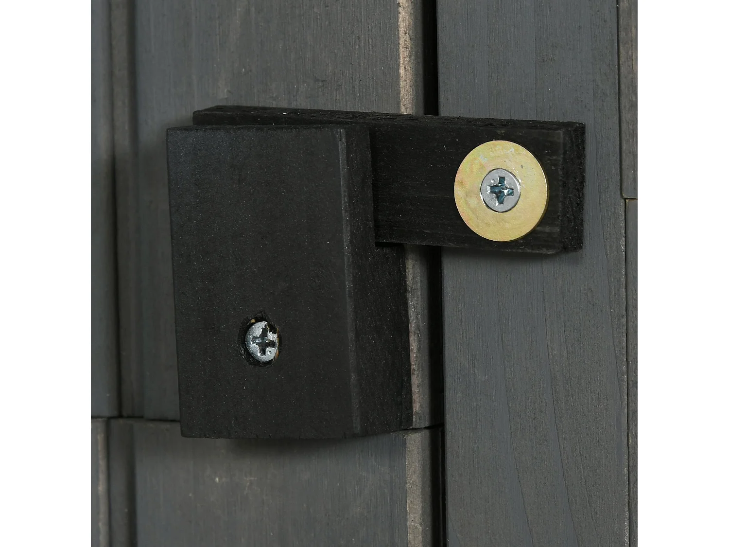 Capanno da giardino legno impermeabile 77x54.2x179cm