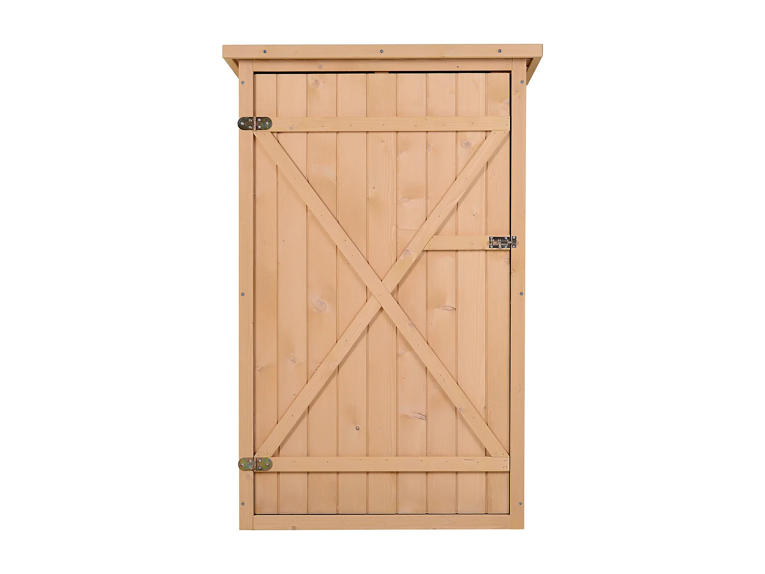 Casetta da giardino in legno di abete impermeabile 75x56x115 cm