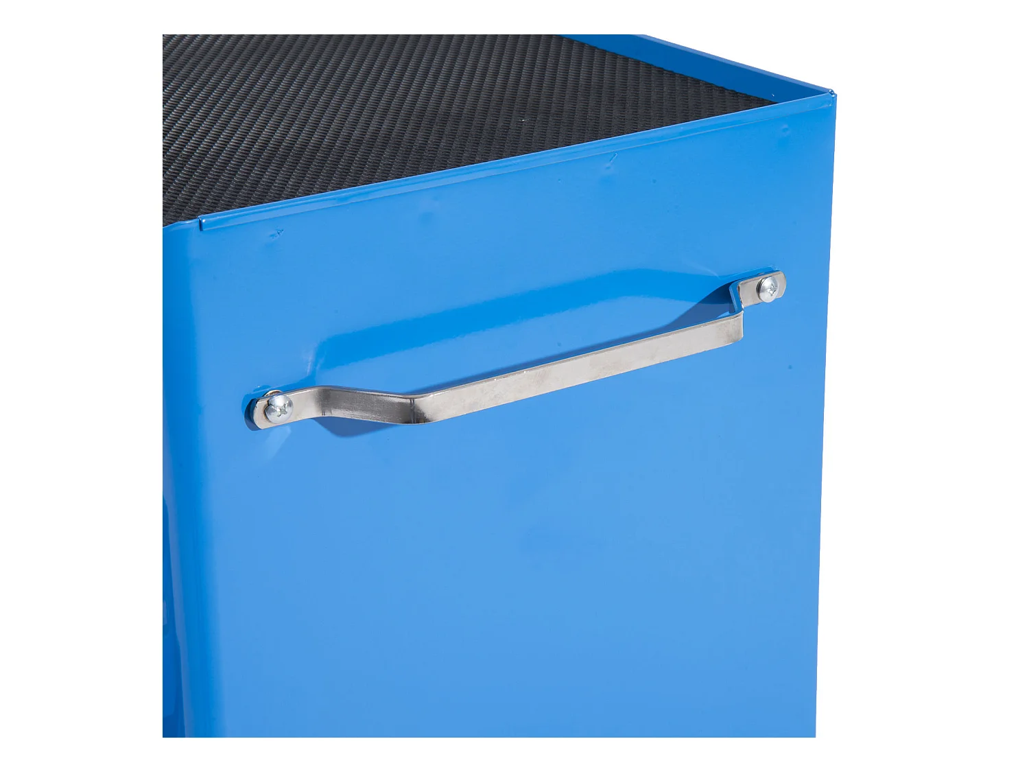 Carrello attrezzi 5 cassetti con chiave blu