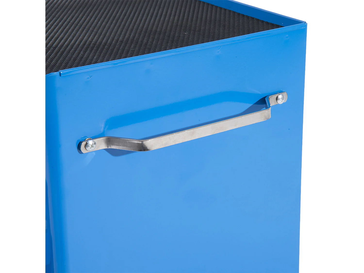 Carrello attrezzi 5 cassetti con chiave blu