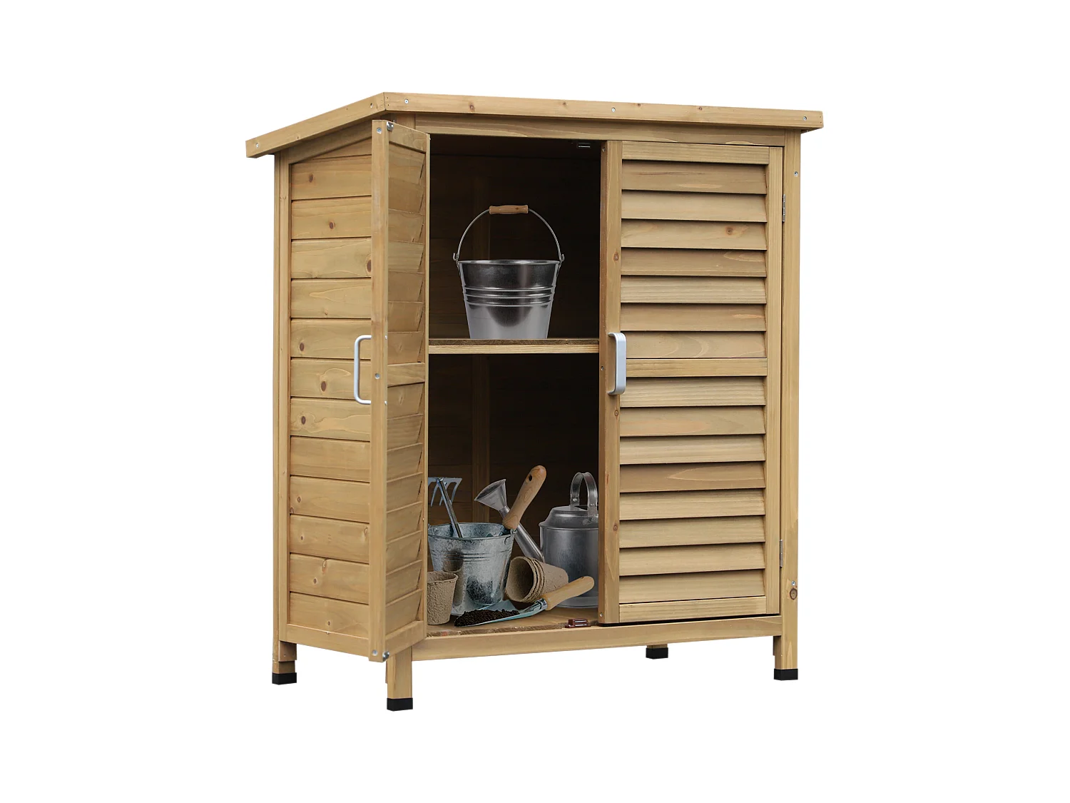 Casetta da giardino in legno di abete 87x46.5x96.5cm