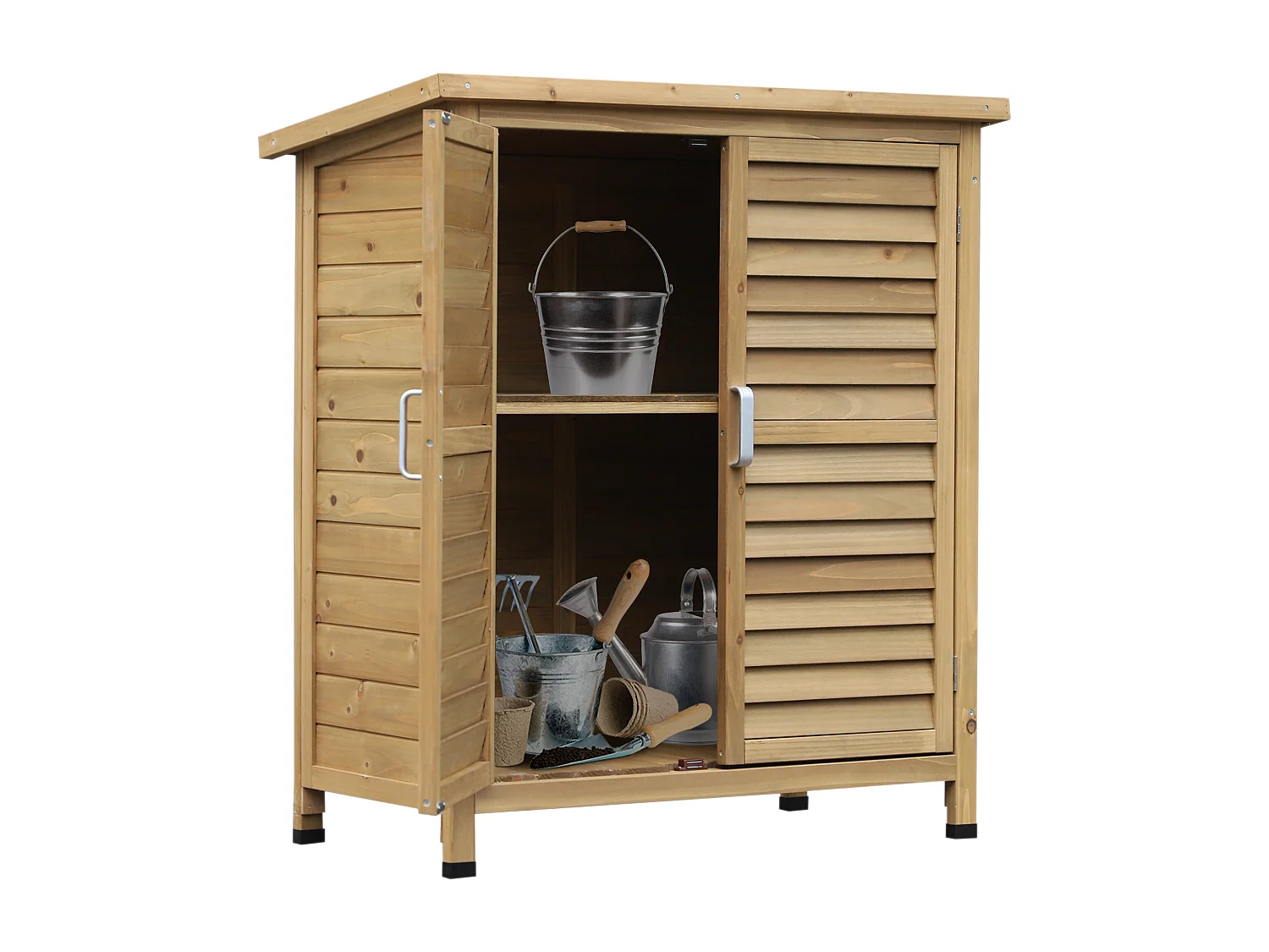 Casetta da giardino in legno di abete 87x46.5x96.5cm