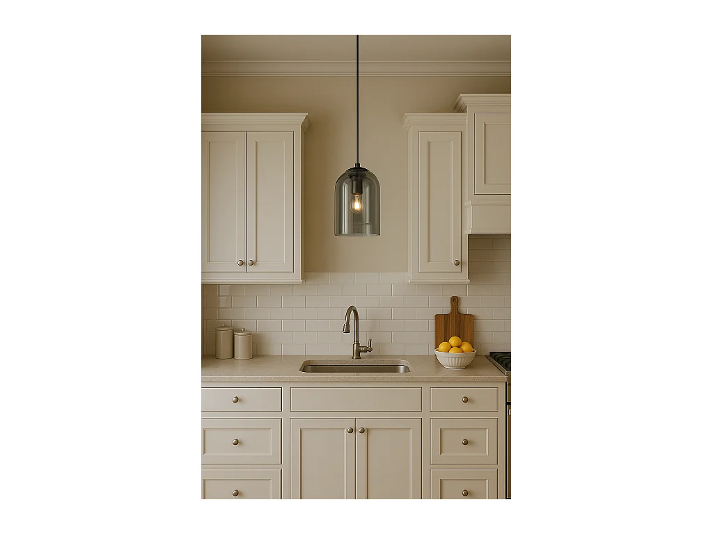 Lampe Suspendue Toolight APP1705-1CP Grey