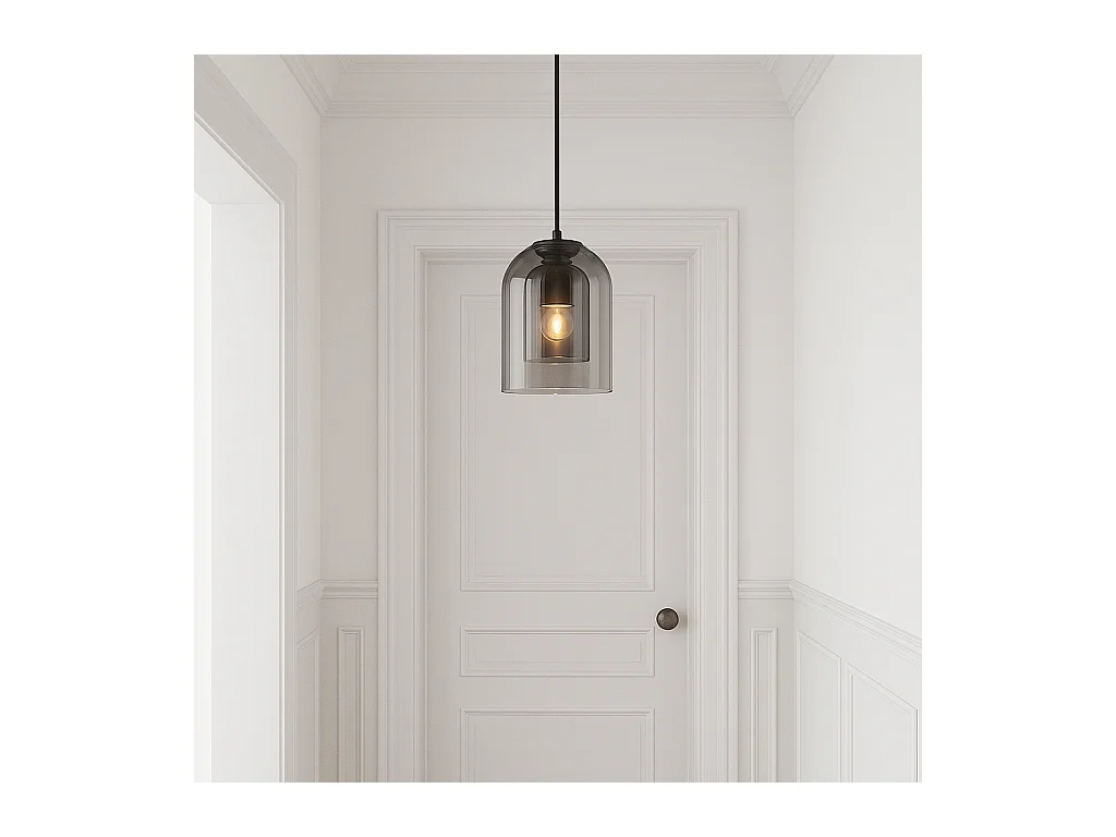 Lampe Suspendue Toolight APP1705-1CP Grey