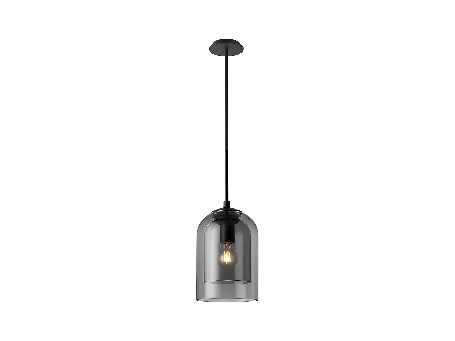 Lampe Suspendue Toolight APP1705-1CP Grey