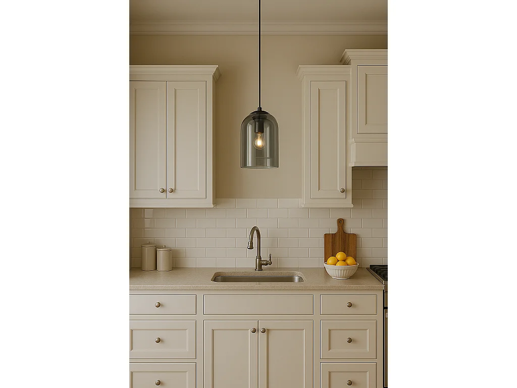 Lampe Suspendue Toolight APP1705-1CP Grey