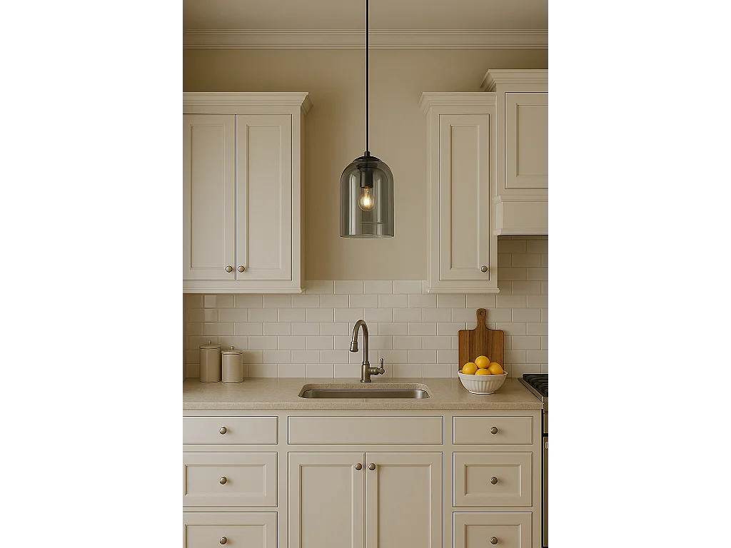 Candeeiro Suspenso Toolight APP1705-1CP Grey