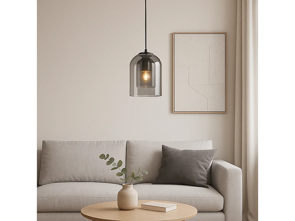 Candeeiro Suspenso Toolight APP1705-1CP Grey