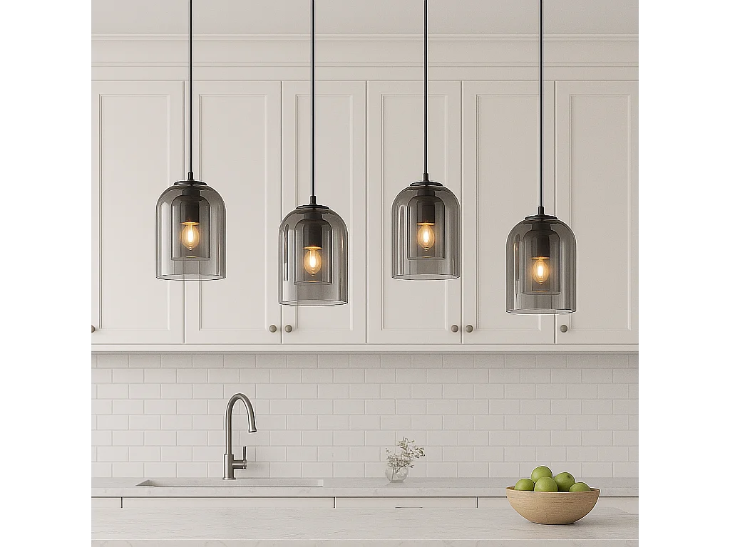 Candeeiro Suspenso Toolight APP1705-1CP Grey