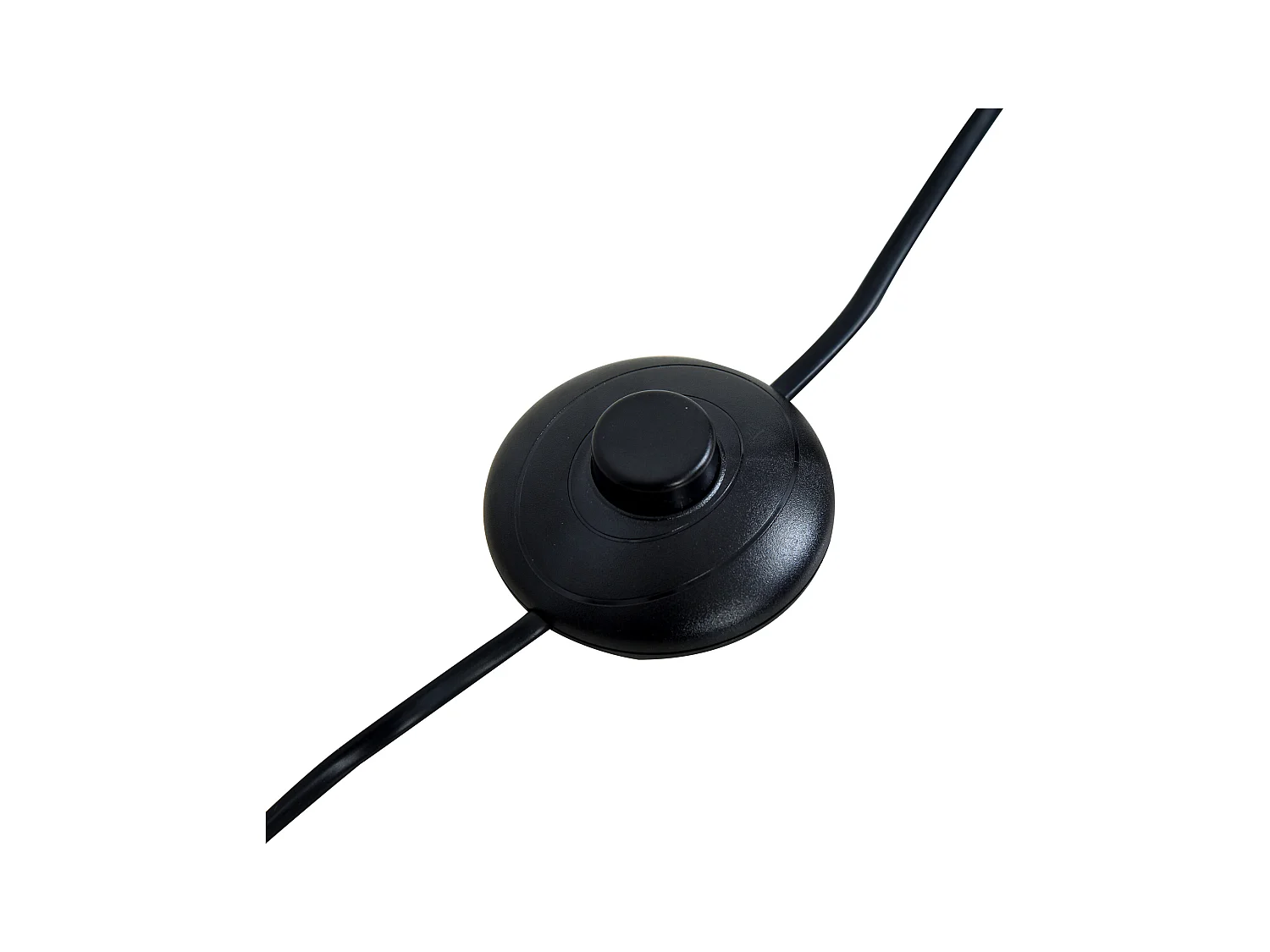 Lampada da terra con 3 ripiani in legno e tessuto grigio