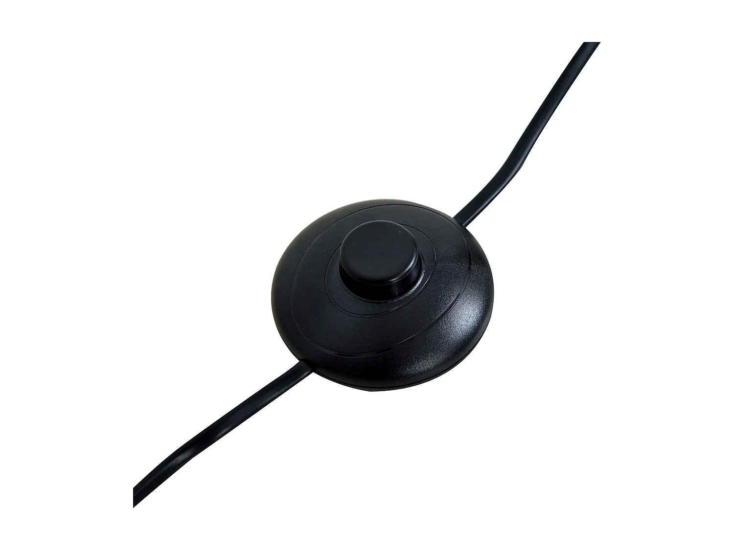 Lampada da terra con 3 ripiani in legno e tessuto grigio