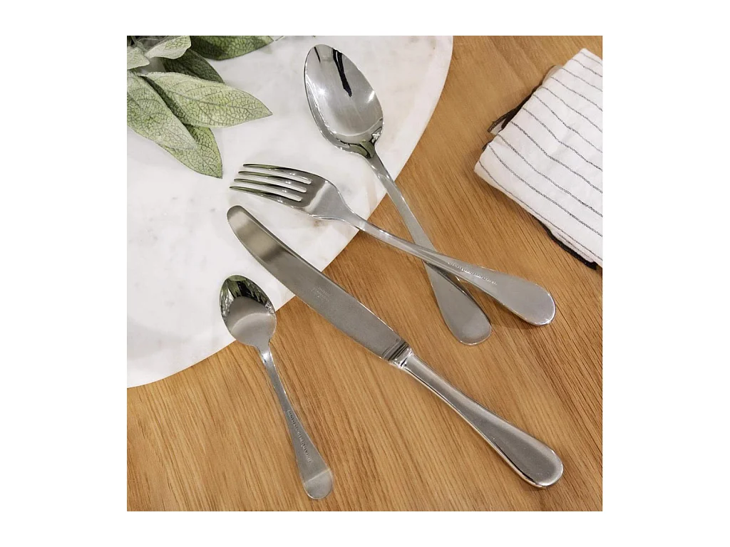 Habitat - Cuillère à soupe en acier inoxydable - Argenté - Brighton