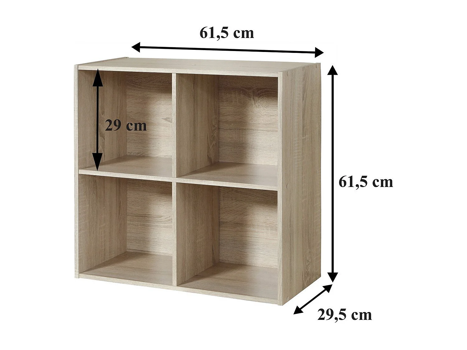 Meuble 4 Cases H61,5 cm - COMPO